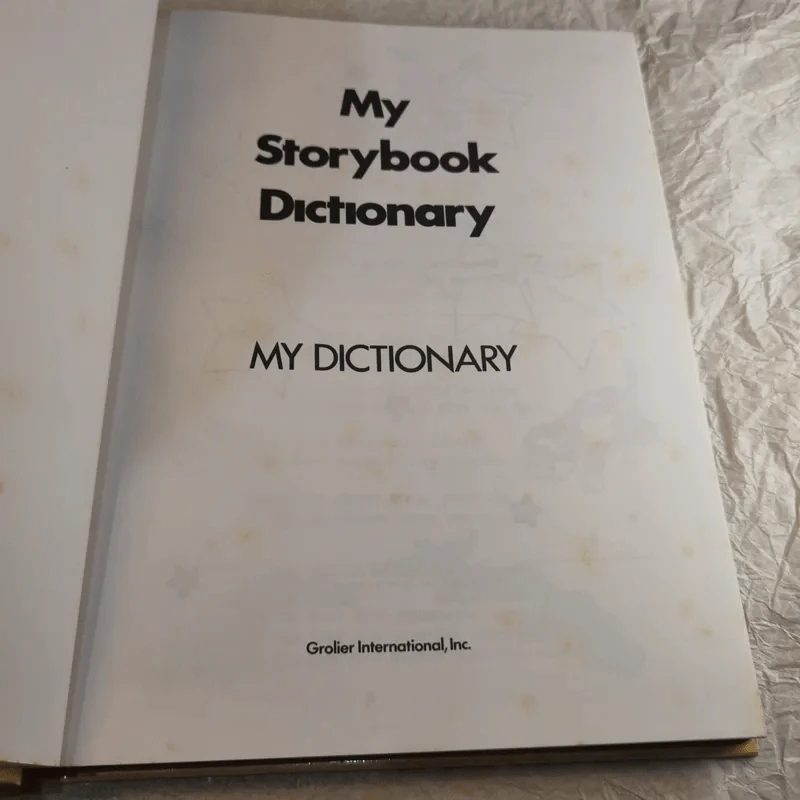 My Storybook Dictionary My Dictionary รูปที่ 8