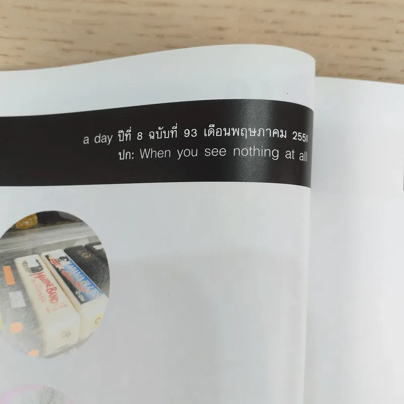 a day ปีที่ 8 ฉบับ 93 พ.ค.2551 When you see nothing at all รูปที่ 7