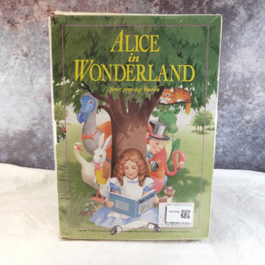 Alice in Wonderland four pop-up books รูปที่ 2