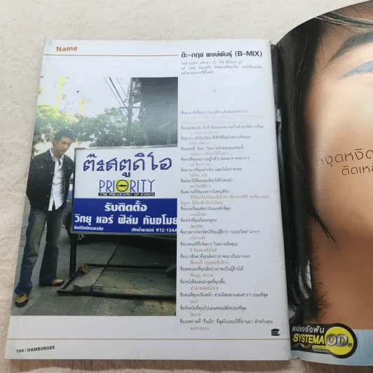 HAMBURGER ปีที่ 3 ฉบับที่ 58 ม.ค.2548 รูปที่ 6
