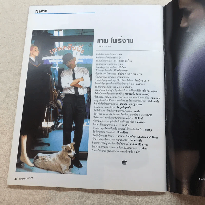 HAMBURGER ปีที่ 1 ฉบับที่ 3 ก.ย.2545 รูปที่ 7
