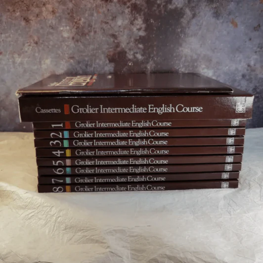 Grolier Intermediate English Course 1-8 + Guide Boxset รูปที่ 3
