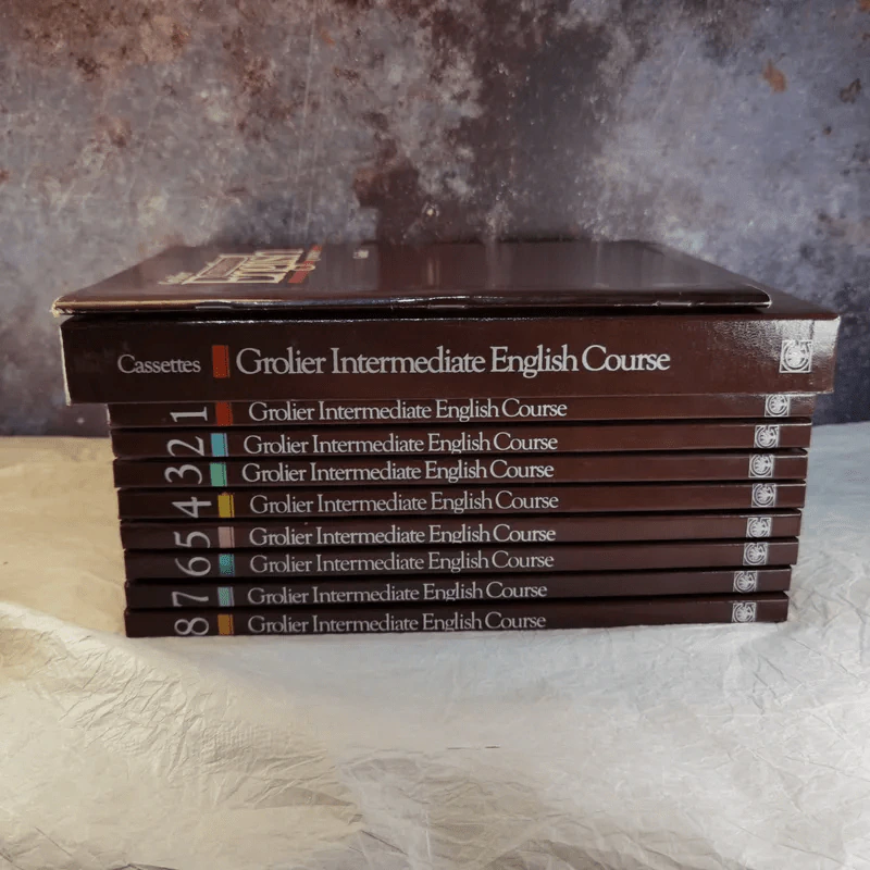 Grolier Intermediate English Course 1-8 + Guide Boxset รูปที่ 3