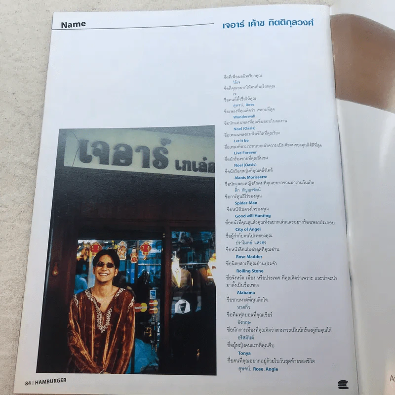 HAMBURGER ปีที่ 1 ฉบับที่ 8 ธ.ค.2545 รูปที่ 7