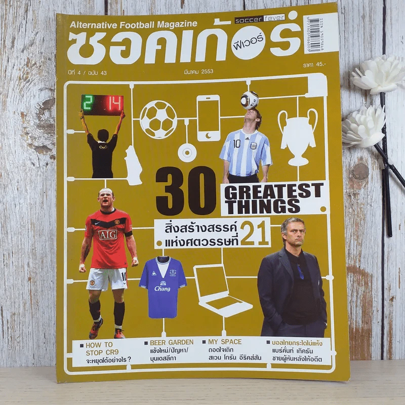 ซอคเก้อฟีเวอร์ ปีที่ 4 ฉบับ 43 มี.ค.2553 รูปที่ 1