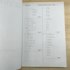 The Tutor Mathayom 123 เฉลยคณิต Ent เล่ม 2 รูปที่ 9