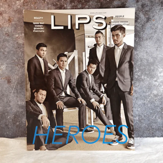 Lips Vol.17/19 เม.ย.2559 Heroes รูปที่ 1