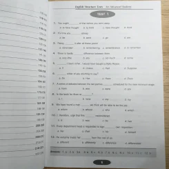 English Structure Tests For Advanced Students - สำราญ สังฤทธิ์สุวรรณ รูปที่ 11