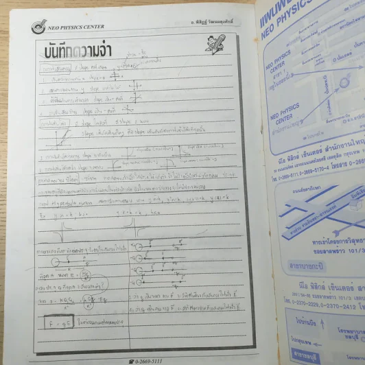 ฟิสิกส์พื้นฐาน Neo Physics Center - อ.พิสิฏฐ์ วัฒนผดุงศักดิ์ รูปที่ 15