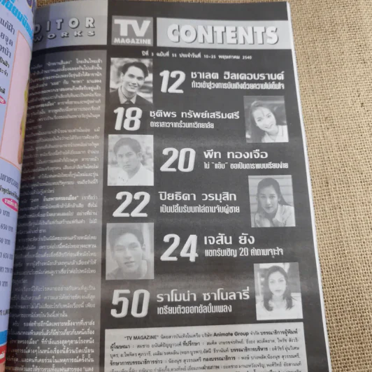 TV Magazine ปีที่ 3 ฉบับที่ 55 10 พ.ค.- 25 พ.ค.2540 ชาเลด ฮิลเดอบรานด์ รูปที่ 9