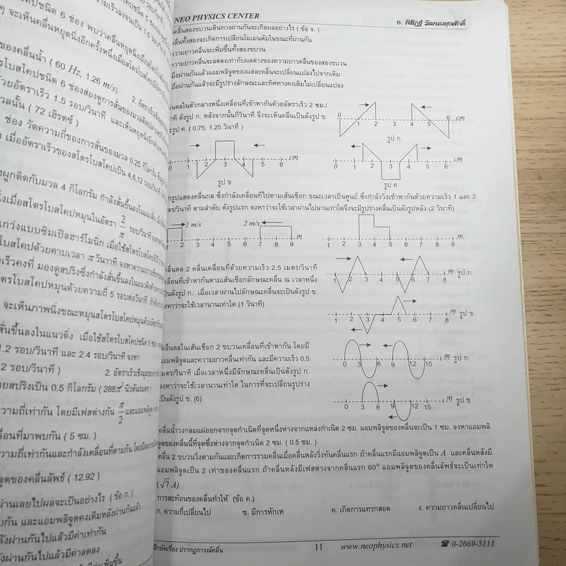 ไฟฟ้ากระแสสลับ + ปรากฎการณ์คลื่น + สภาพสมดุล Neo Physics Center รวม 3 เล่ม - อ.พิสิฏฐ์ วัฒนผดุงศักดิ์ รูปที่ 21