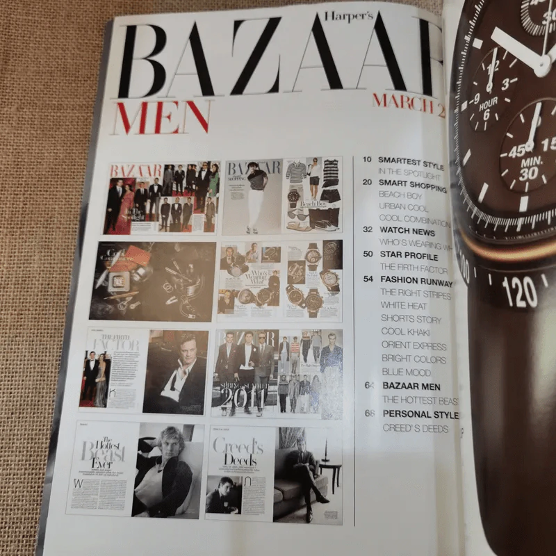 Harper's Bazaar มี.ค.2554 ณเดช รูปที่ 8