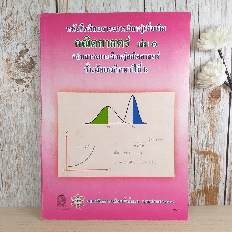 คณิตศาสตร์ เล่ม 1 ชั้นมัธยมศึกษาปีที่ 6 รูปที่ 1