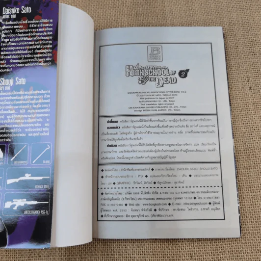 High School Of The Head ฝ่าดงรั่วไม่มีวันตาย เล่ม 1-7 + เล่มพิเศษ OVA รูปที่ 11