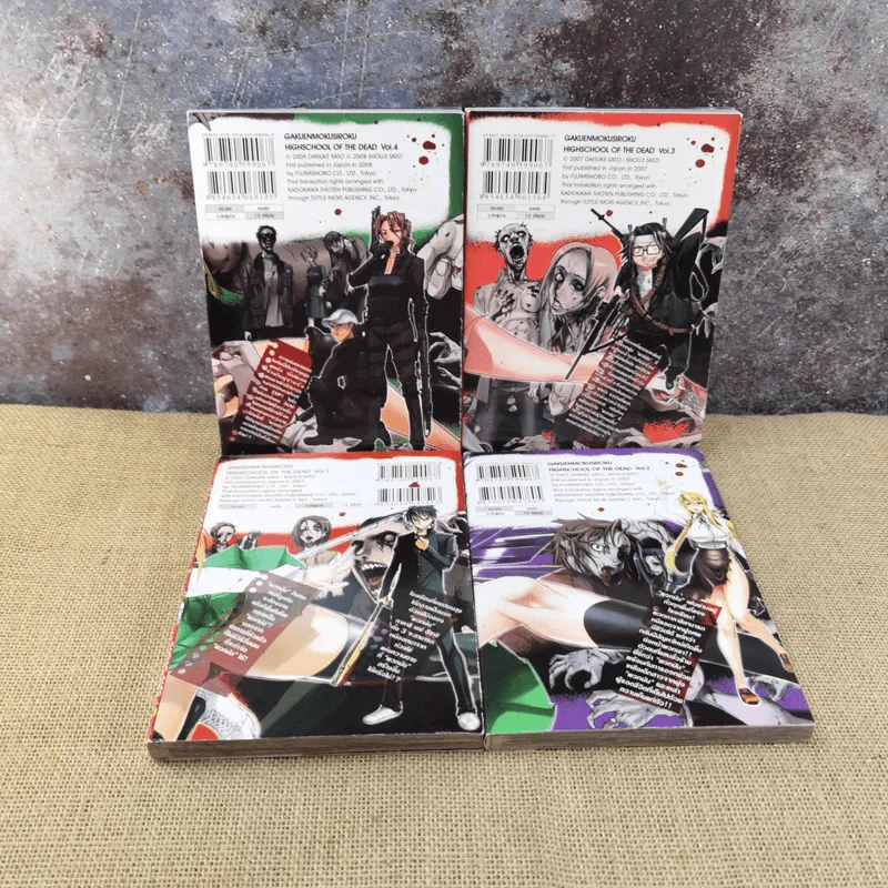 High School Of The Head ฝ่าดงรั่วไม่มีวันตาย เล่ม 1-7 + เล่มพิเศษ OVA รูปที่ 9