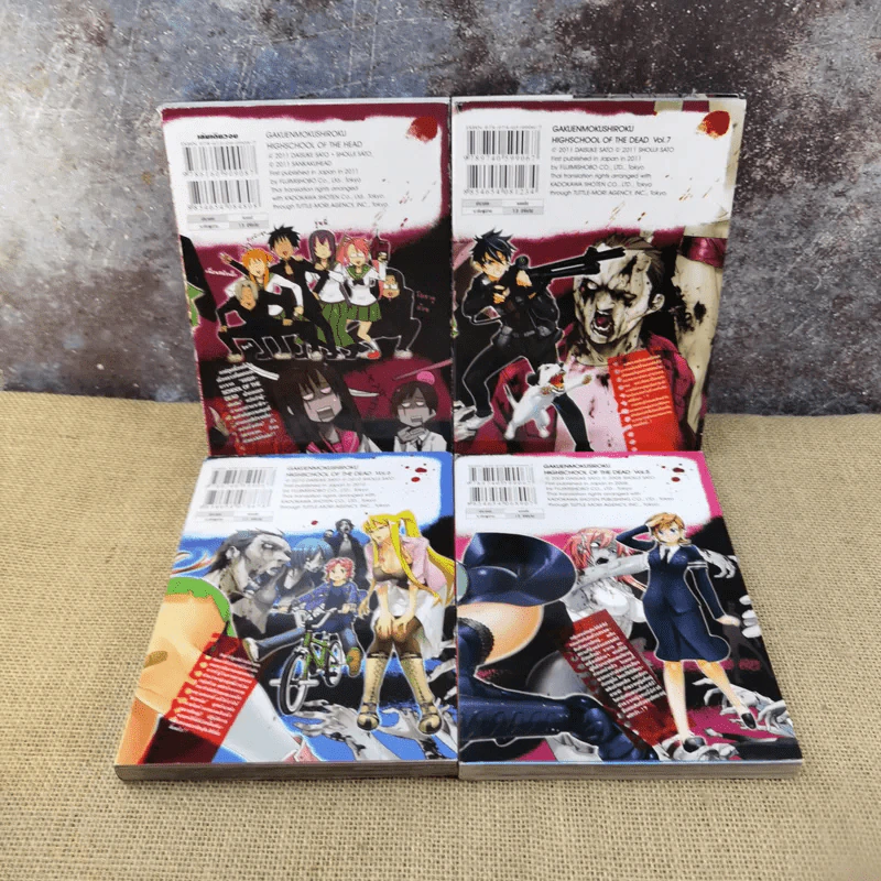High School Of The Head ฝ่าดงรั่วไม่มีวันตาย เล่ม 1-7 + เล่มพิเศษ OVA รูปที่ 7