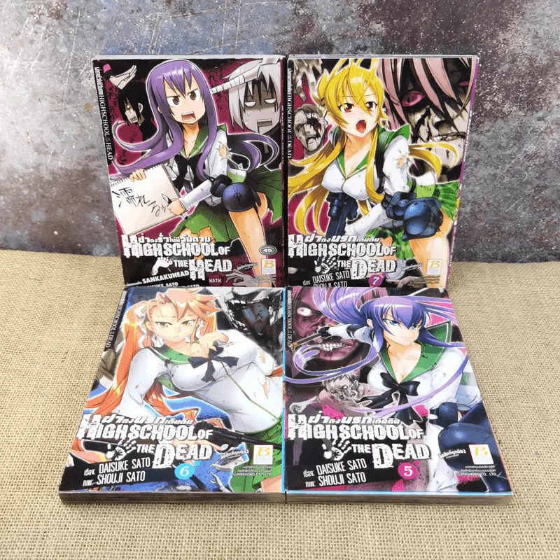 High School Of The Head ฝ่าดงรั่วไม่มีวันตาย เล่ม 1-7 + เล่มพิเศษ OVA รูปที่ 6