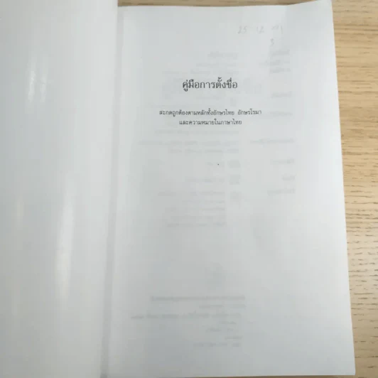 คู่มือการตั้งชื่อ - ศมธรรม ไชยพรพรหม รูปที่ 7