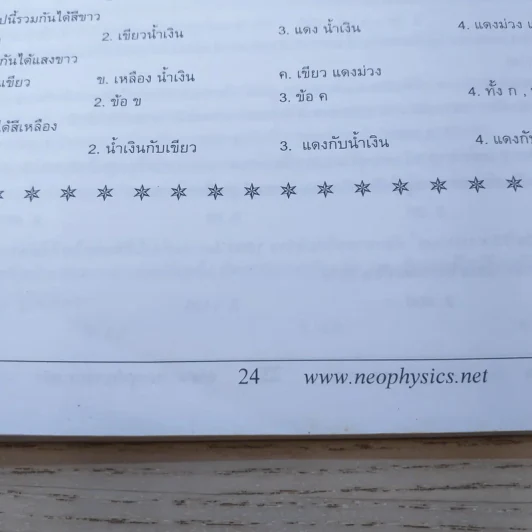 Neo Physics Center สถาบันกวดวิชานีโอฟิสิกส์เซ็นเตอร์ ขายรวม 7 เล่ม - อ.พิสิฏฐ์ วัฒนผดุงศักดิ์ รูปที่ 10