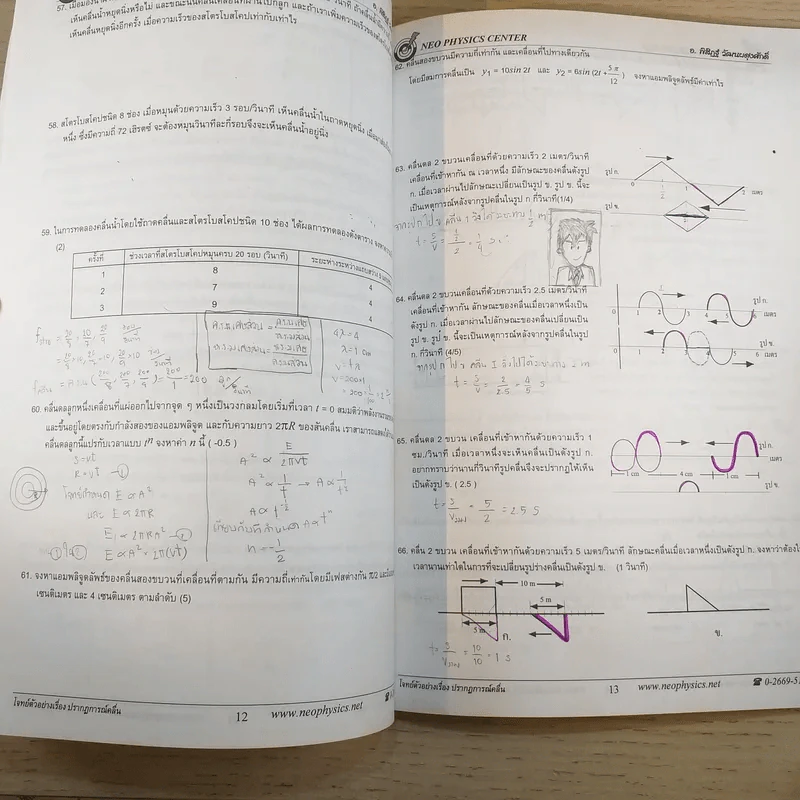 Neo Physics Center สถาบันกวดวิชานีโอฟิสิกส์เซ็นเตอร์ ขายรวม 7 เล่ม - อ.พิสิฏฐ์ วัฒนผดุงศักดิ์ รูปที่ 33