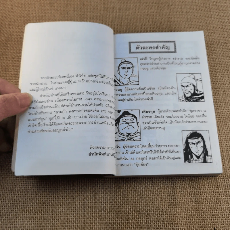 พงศาวดารอมตะจีนอันลือลั่น ตระการตา เร้าใจ แบบการ์ตูน สามก๊ก เล่ม 2 - มาลี หิรัณยานุรักษ์ รูปที่ 7