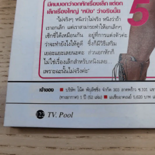 ทีวีพูล ฉบับ 775 ปีที่ 15 1-7 เม.ย.2548 หนิง ปณิตา รูปที่ 16