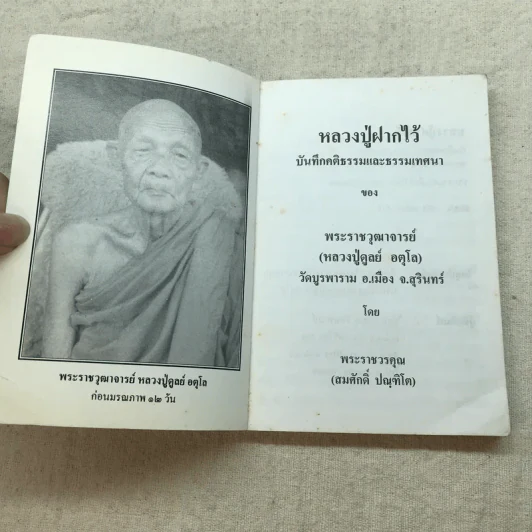 หลวงปู่ฝากไว้ บันทึกคติธรรมและธรรมเทศนาของพระราชวุฒาจารย์ - หลวงปู่ดูลย์ อตุโล รูปที่ 3