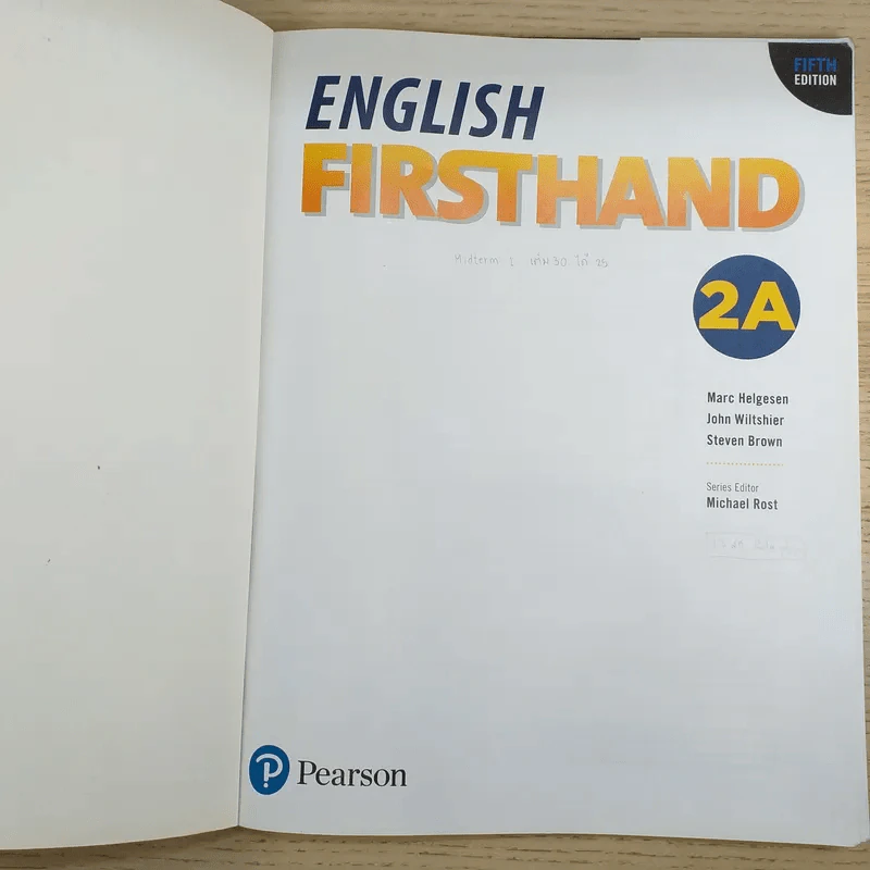 English Firsthand 2A+2B รูปที่ 3