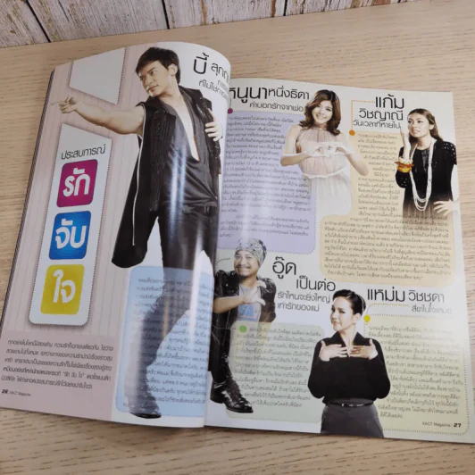 XAct's Magazine เอ็กแซ็กท์แมกกาซีน ปีที่ 1 ฉบับที่ 3 Exclusive รักจับใจ บี้-หนูนา รูปที่ 7