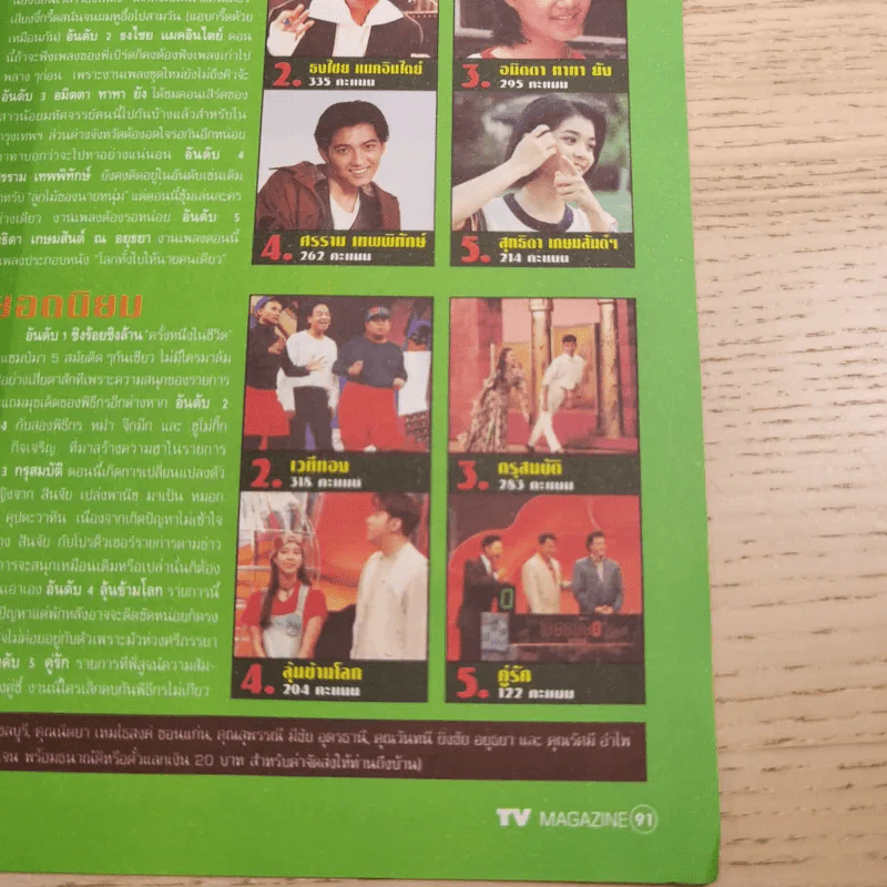 TV Magazine ปีที่ 1 ฉบับที่ 15 ส.ค.2538 มอส ปฏิภาณ รูปที่ 12