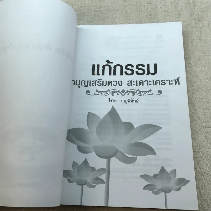 แก้กรรมทำบุญเสริมดวง สะเดาะเคราะห์ - ไชยา บุญพิทักษ์ รูปที่ 4