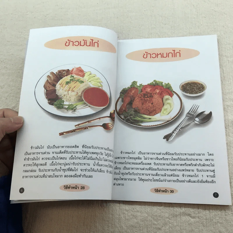 ชุดโภชนาการ รวมสูตรและเคล็ดลับการปรุง อาหารจานด่วน ทำกินได้ ทำขายรวย - สำนักพิมพ์พัฒนาศิลปาชีพ รูปที่ 7