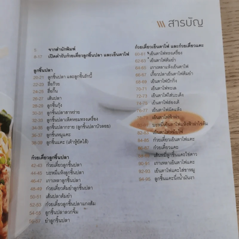 ก๋วยเตี๋ยวลูกชิ้นปลาและเย็นตาโฟ - สำนักพิมพ์แสงแดด รูปที่ 9