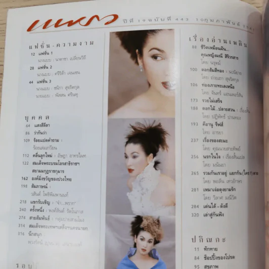 แพรว ปีที่ 19 ฉบับที่ 443 ก.พ.2541 ฟ้าชาย รูปที่ 6