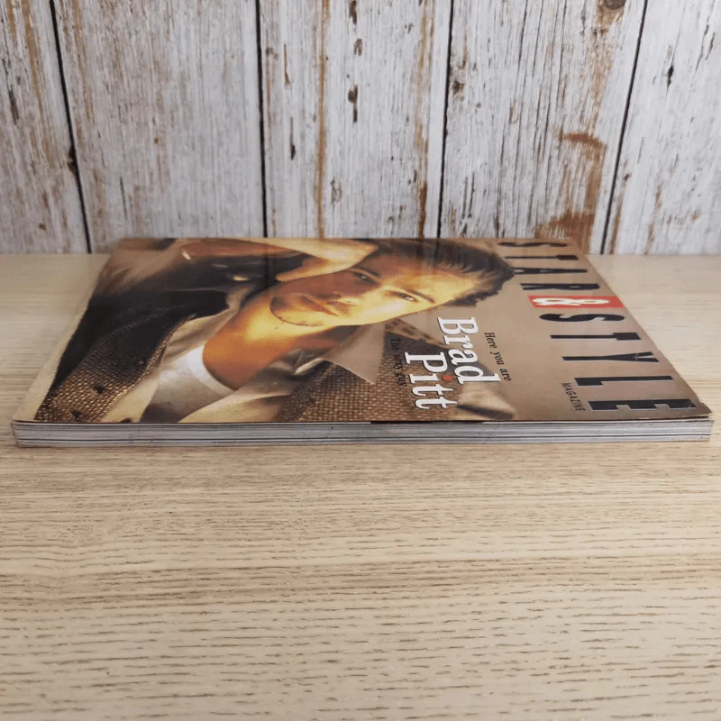 STAR & STYLE ปักษ์แรก เม.ย.2538 Brad Pitt รูปที่ 5
