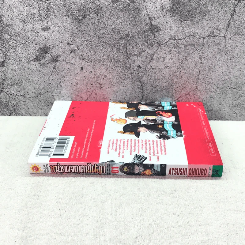 หน่วยผจญภัยคนไฟลุก เล่ม 1 รูปที่ 2