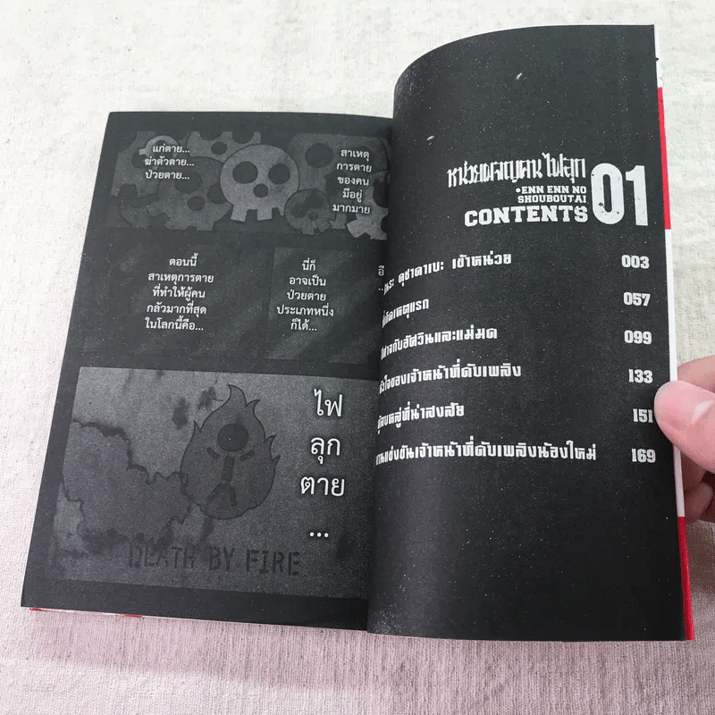 หน่วยผจญภัยคนไฟลุก เล่ม 1 รูปที่ 7