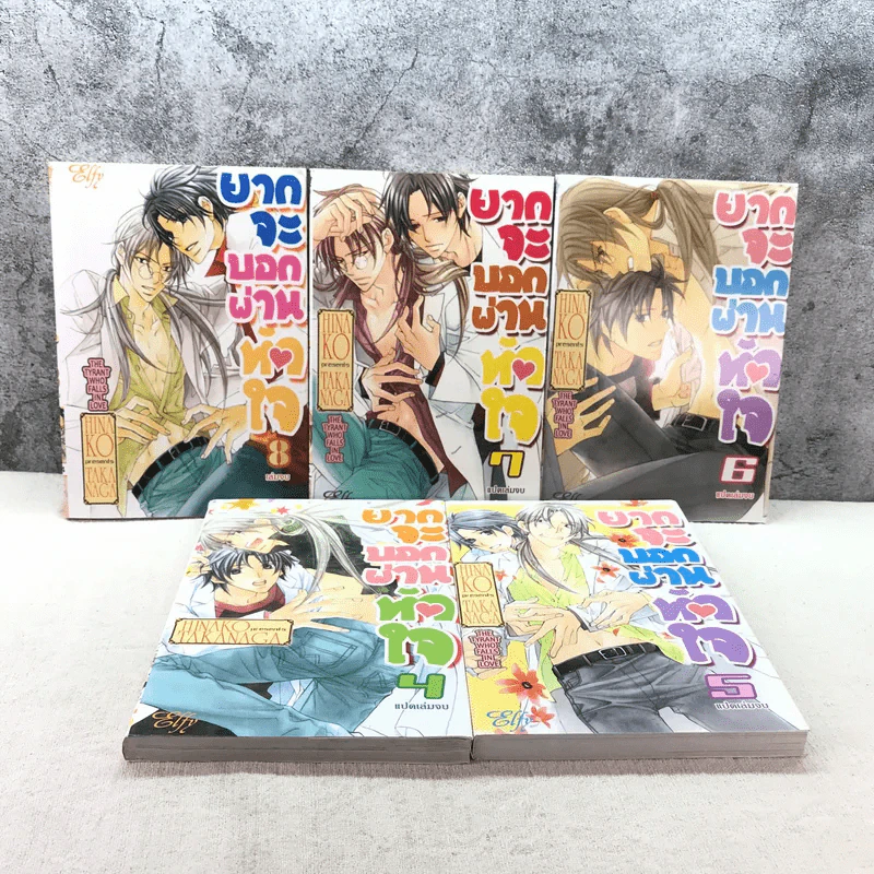 ยากจะบอกผ่านหัวใจ 8 เล่มจบ (ขาดเล่ม 1-3) รูปที่ 8