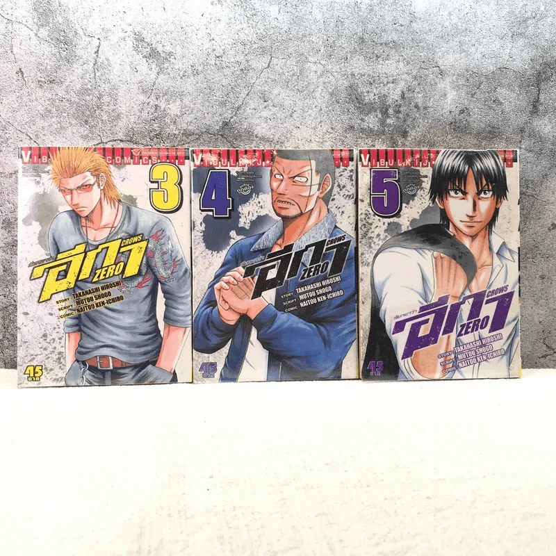 เรียกเขาว่าอีกา Crows Zero 9 เล่มจบ (ขาดเล่ม 1-2) รูปที่ 10