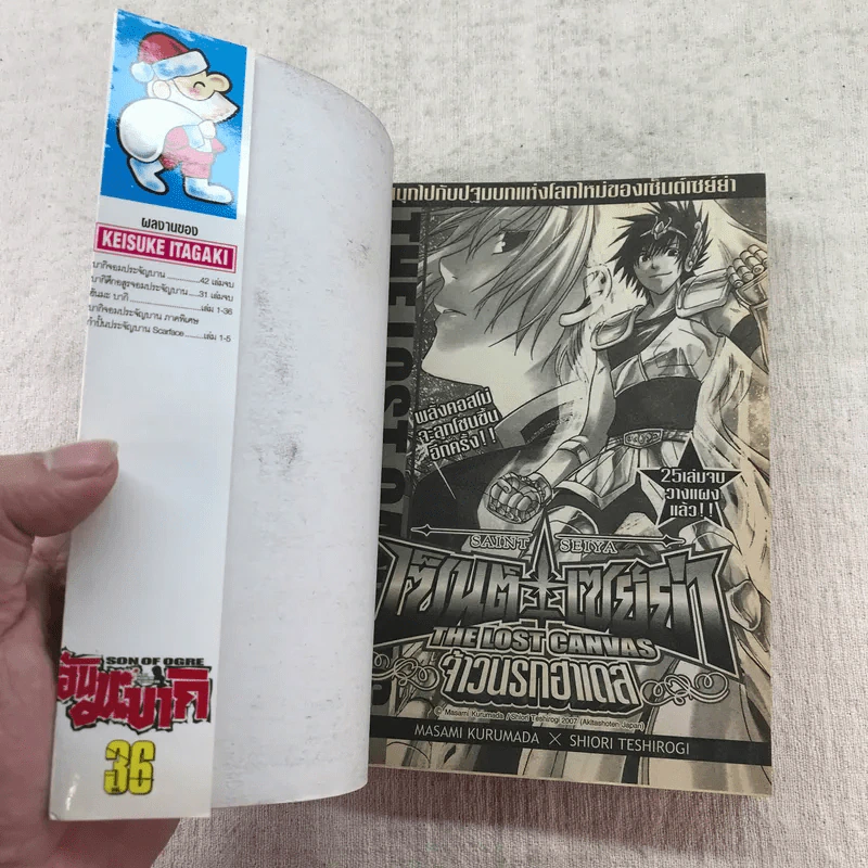 ฮันมะบากิ Son of Ogre เล่ม 16,28,36,37 รูปที่ 13