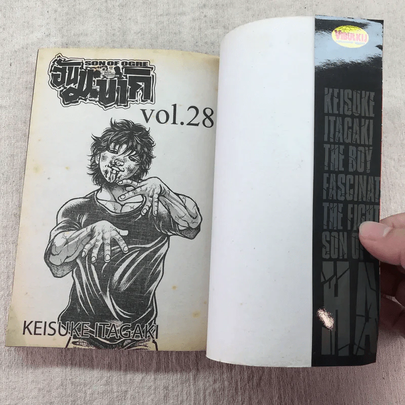 ฮันมะบากิ Son of Ogre เล่ม 16,28,36,37 รูปที่ 9