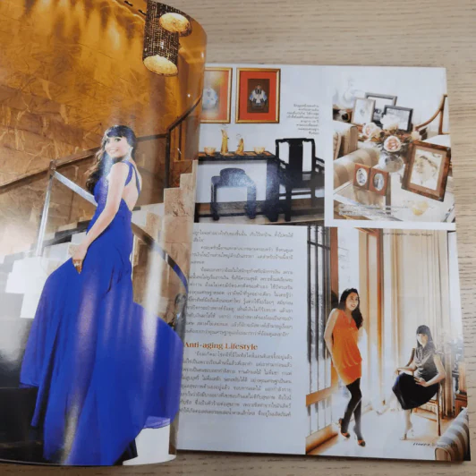 แพรว  ปีที่ 31 ฉบับที่ 731 ก.พ.2553 นก สินจัย รูปที่ 11