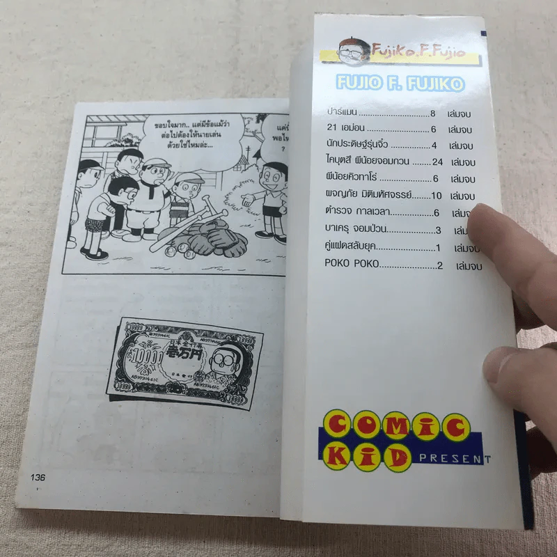 บาเครุจอมป่วน 3 เล่มจบ (ขาดเล่ม 2) - Fujio Fujiko รูปที่ 10