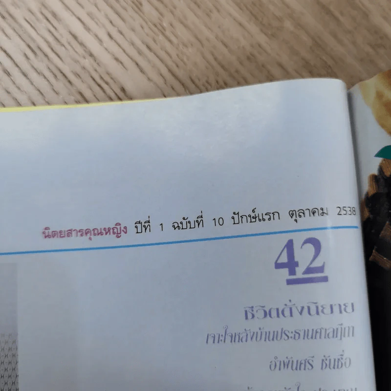 คุณหญิง ปีที่ 1 ฉบับที่ 10 ต.ค.2538 รูปที่ 8