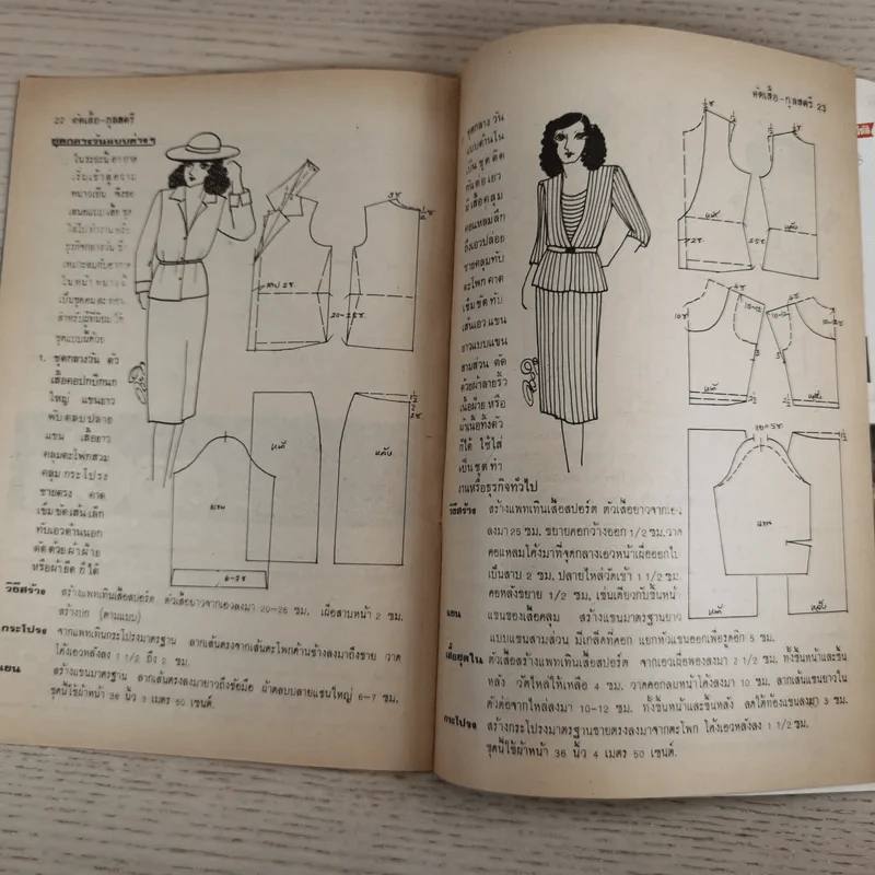 ตำราเย็บเสื้อผ้า (แถมจากกุลสตรี ฉบับที่ 239) รูปที่ 10