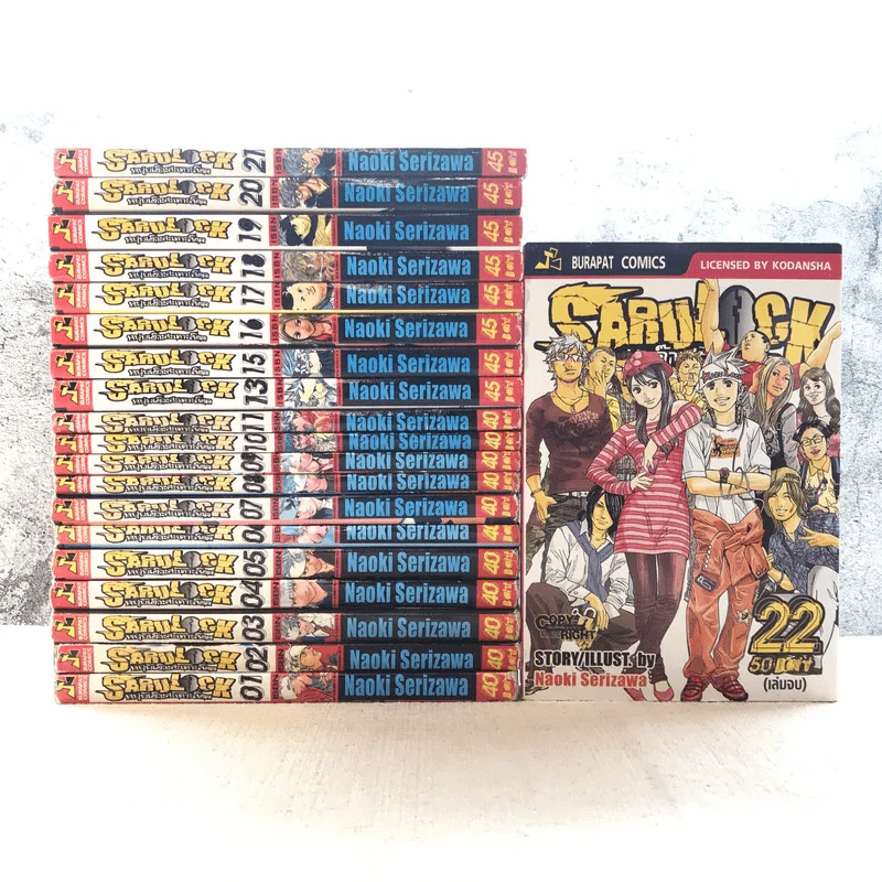 หนุ่มเอ๊าะสะเดาะล็อค Saru Lock 22 เล่มจบ (ขาดเล่ม 12,14) รูปที่ 1