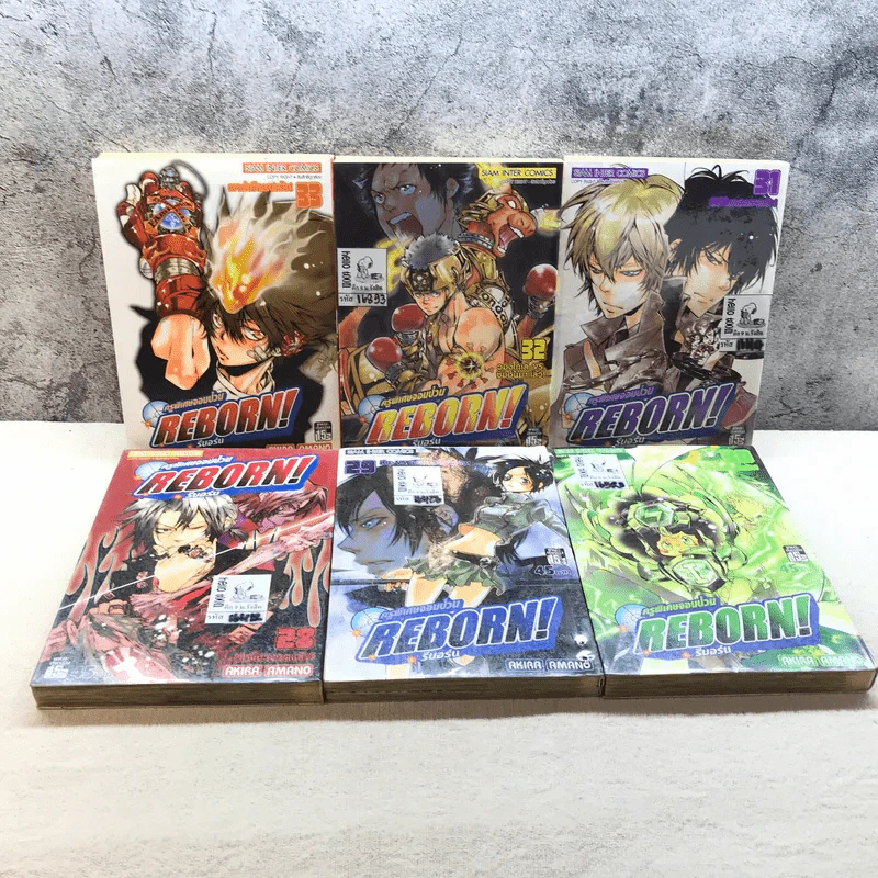 Reborn รีบอร์น ครูพิเศษจอมป่วน เล่ม 1,2,6,7,9-18,20,22-33 รูปที่ 6