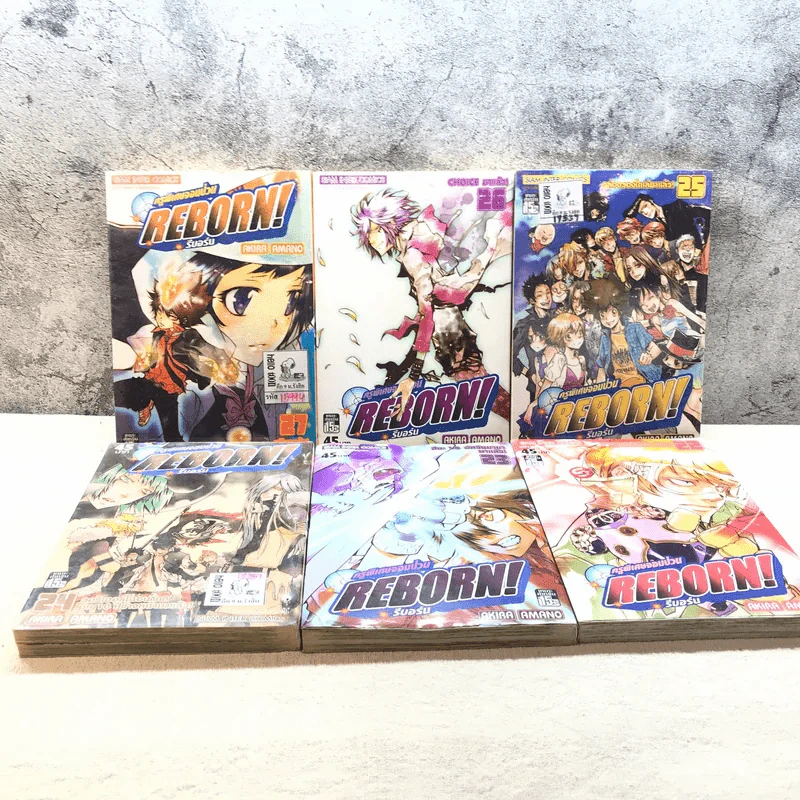 Reborn รีบอร์น ครูพิเศษจอมป่วน เล่ม 1,2,6,7,9-18,20,22-33 รูปที่ 8