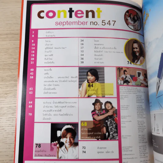 เธอกับฉัน ปีที่ 23 ฉบับที่ 547 ก.ย.2549 รูปที่ 8