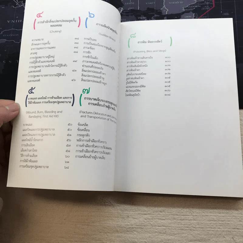 คู่มือปฐมพยาบาล First Aid Manual - สภากาชาดไทย รูปที่ 9